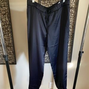 NWT Banana Republic satin jogger